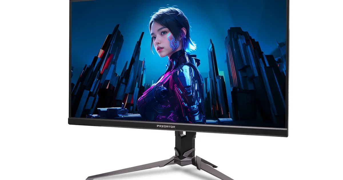 Acer passe vraiment aux 1 000 Hz en Full HD, mais demande 1 099 € pour suivre