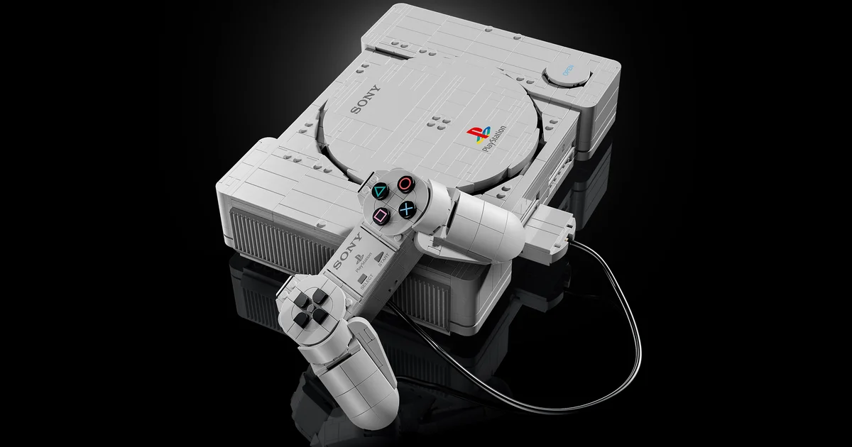 La PS1 LEGO fait presque la taille de l'originale : 1 911 pièces pour 159,99 €