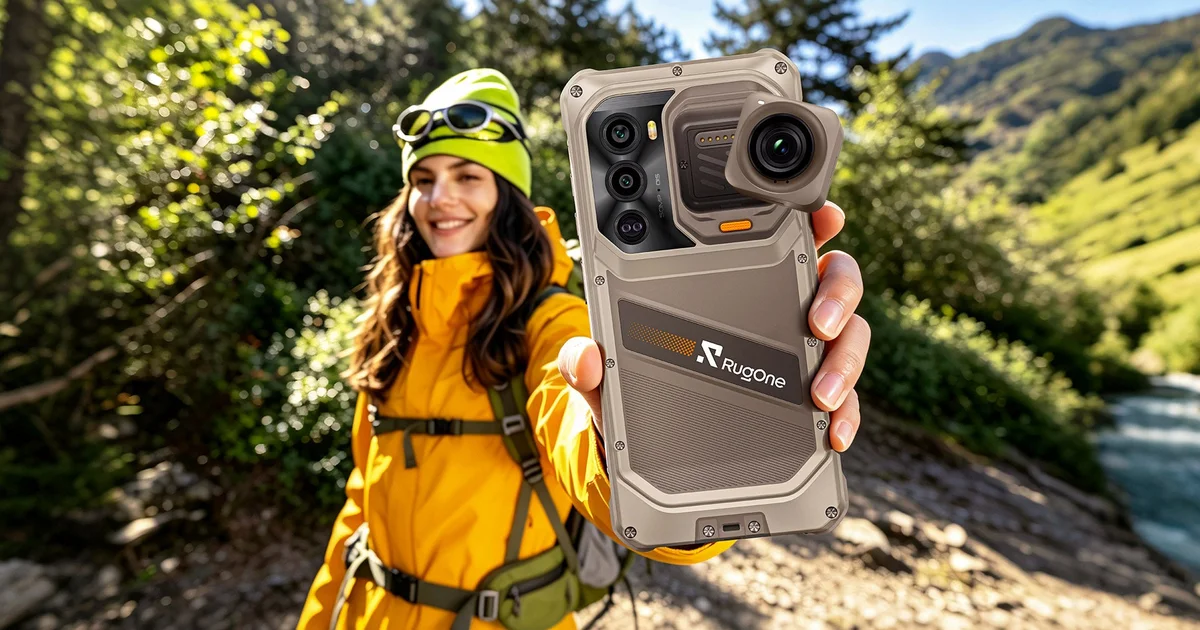Le RugOne Xsnap 7 Pro détache sa caméra du téléphone : 39 grammes, 2,7K et 40 minutes d'autonomie
