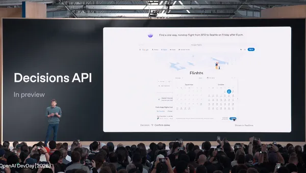 OpenAI lance sa Decisions API : jusqu'à dix fois plus rapide pour guider les agents IA